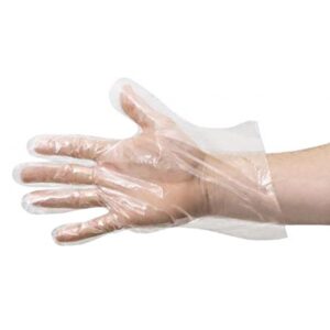 Guantes de plástico granulado
