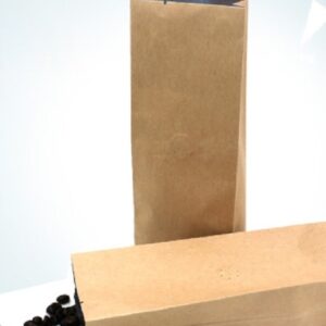 Bolsas de papel kraft sin ventana con interior metalizado. Sellables