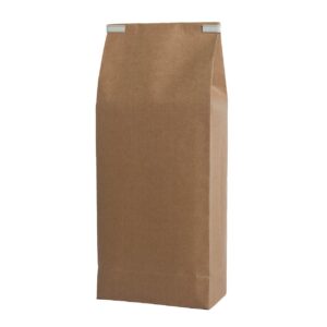Bolsa de papel kraft sin ventana. Sellables