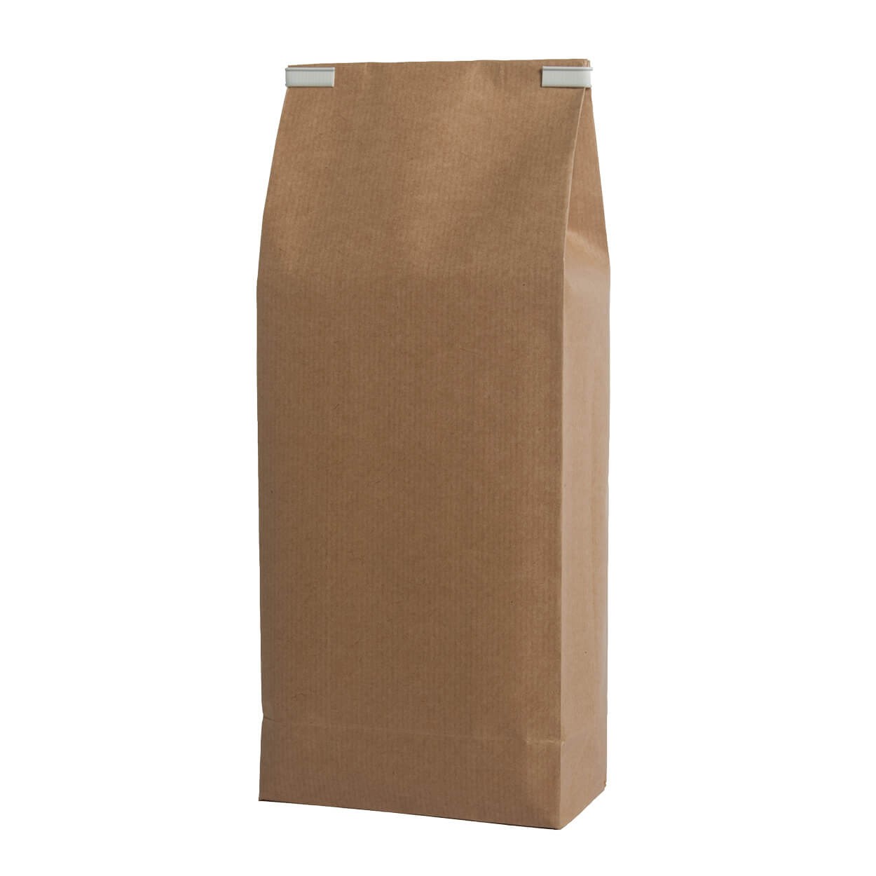Bolsa de papel kraft sin ventana. Sellables