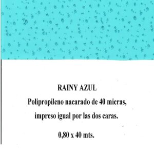 Bobina polipropileno Rainy azul