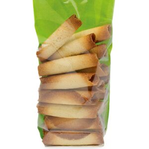 Bolsa transparente / lima con cartón en la base