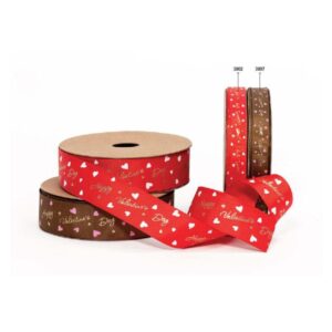 Cinta Valentines Day mm25x20mt CHOCOLATE 22102-3807