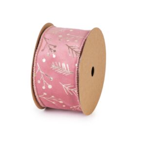Cinta Rich Alambrada mm63x10mt - rosa 23047-3101