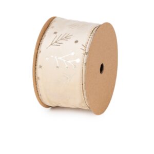 Cinta Rich Alambrada mm63x10mt - crema 23047-6004