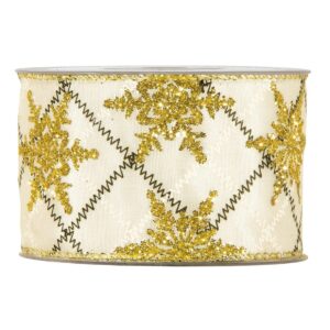 Cinta Copos de nieve Alambrada mm63x10mt - 4382-04