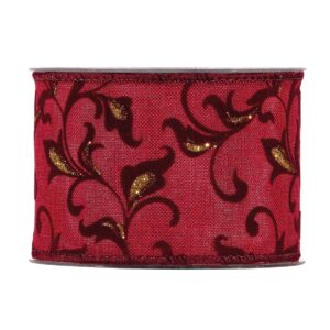 Cinta Lirio mm63x10mt - rojo 4408