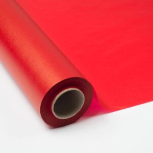 Bobina polietileno rojo mate 50x0,8 mt